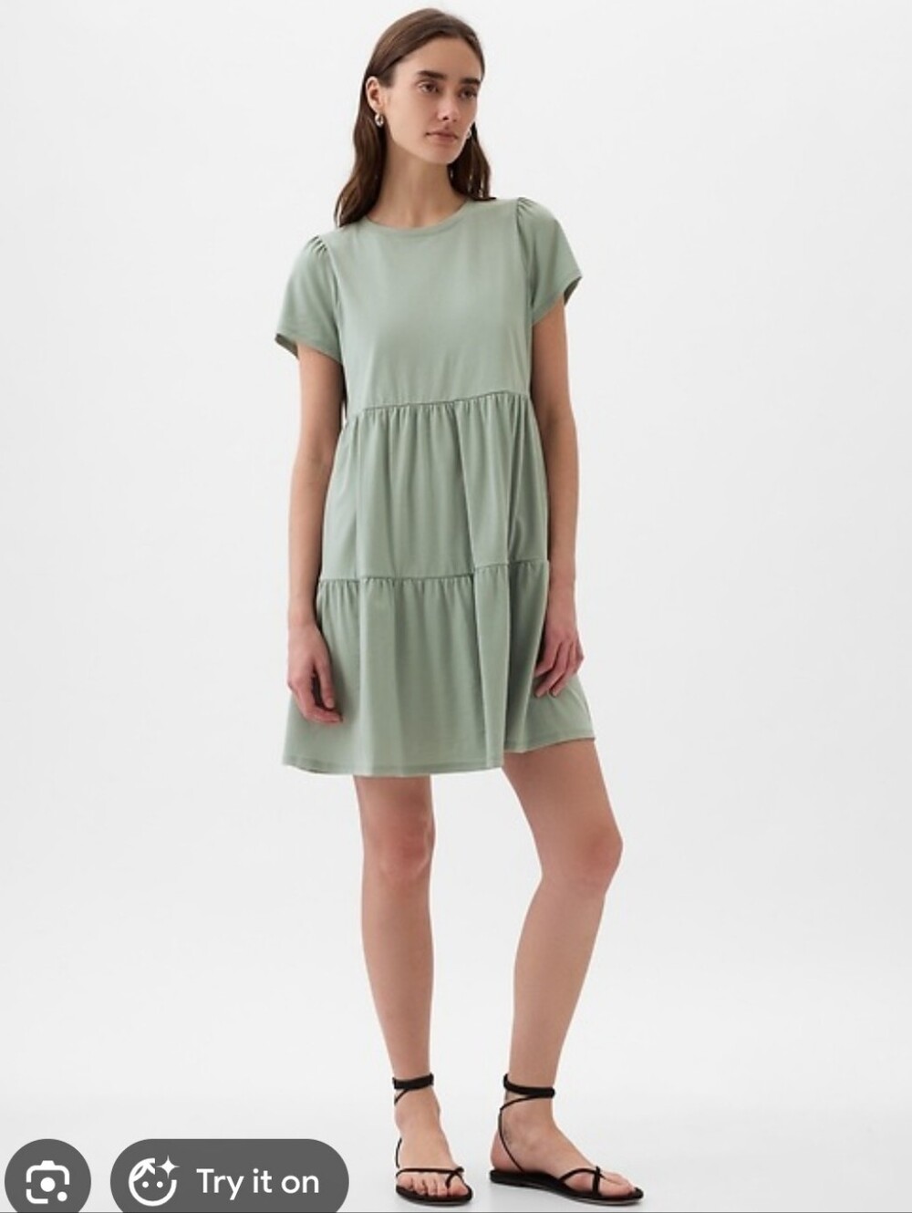 2/$30 ✨ GAP Tiered T-shirt Dress